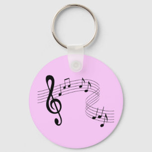 Music Flows Keychain