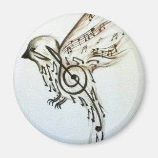 Music flys magnet