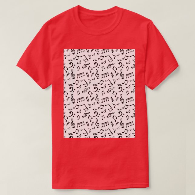 MUSIC FOR LIFE Graphic  T-Shirt (Design Front)