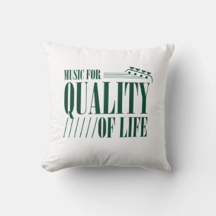 Music For Quality Of Life Cushion