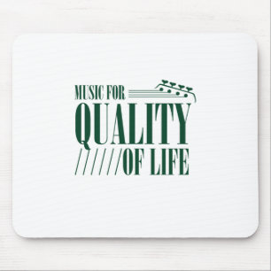 Music For Quality Of Life Mouse Mat