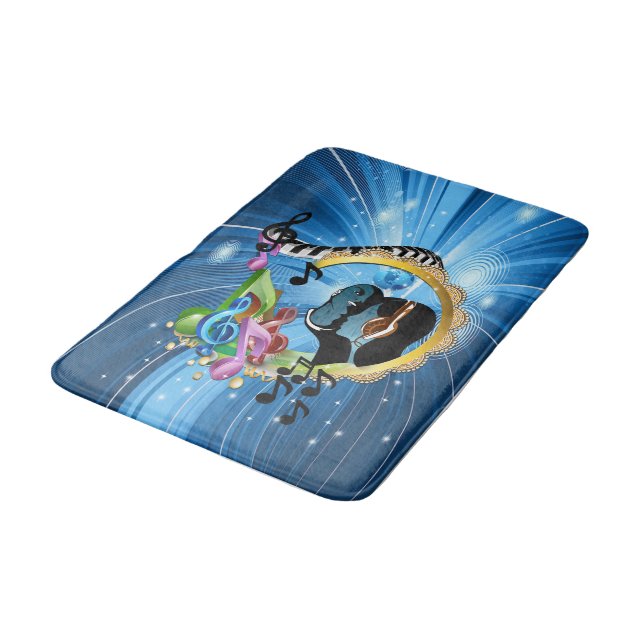 Music for the Soul Bath Mat (Angled)
