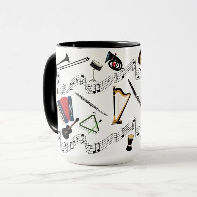 Music for the soul mug (Front Left)