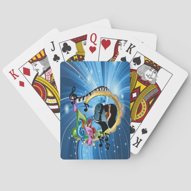 Music for the Soul Playing Cards (Back)