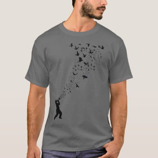 Music Freedom Music and the Birds T-Shirt