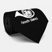 Music French Horn Funny Slogan Graphic