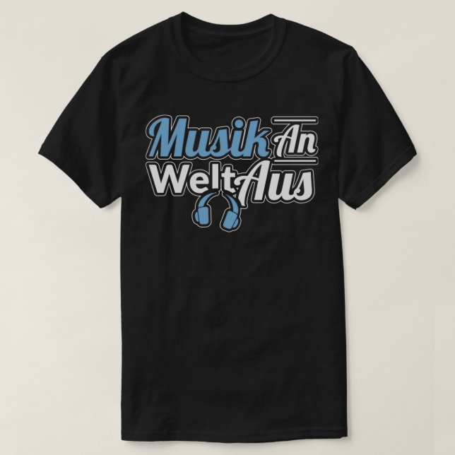 Music from World on  T-Shirt (Design Front)