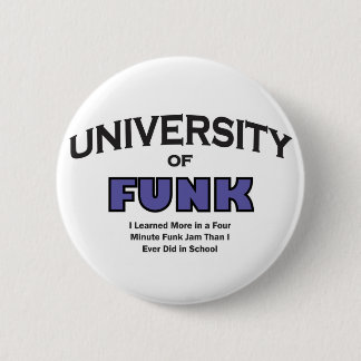 music-funk 6 cm round badge