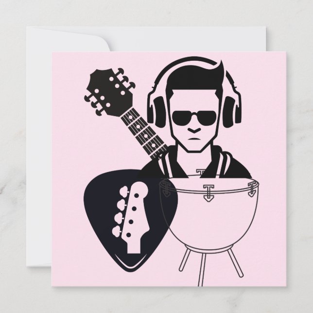 Music Galore Invitation (Front)