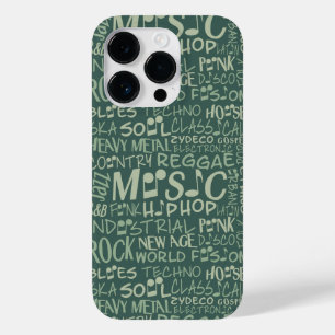 Music Genres Word Collage cases