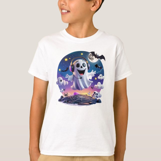 Music Ghost T-Shirt (Front)