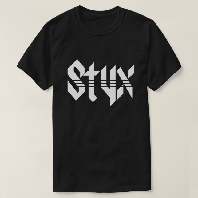 Music Gift Of The Styx Band Tribute Design T-Shirt (Design Front)
