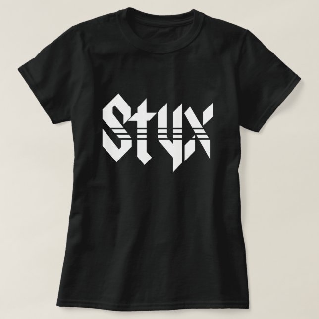 Music Gift Of The Styx Band Tribute Design T-Shirt (Design Front)