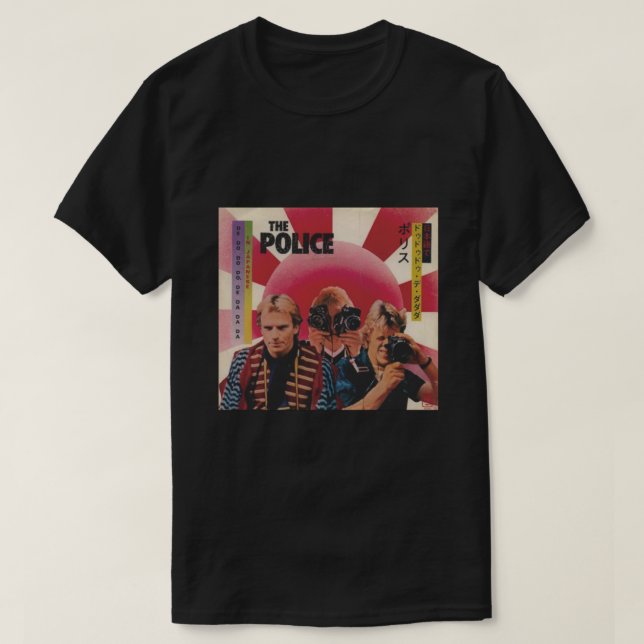 Music Gift The Police The Band T-Shirt (Design Front)
