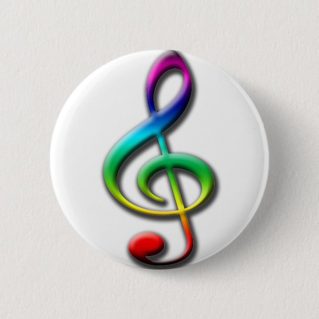 Music Gifts! 6 Cm Round Badge (Front)