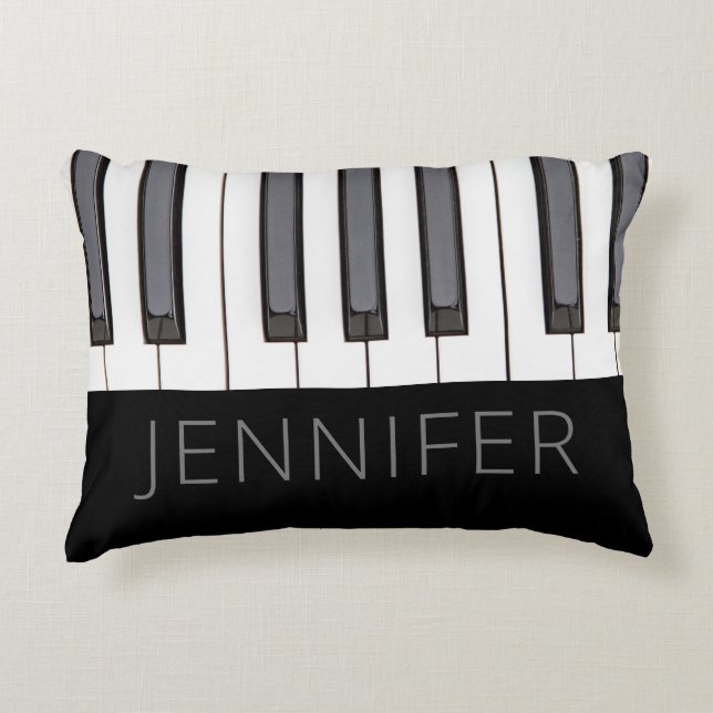 Music Gifts for Piano Studentsq Decorative Cushion (Front)