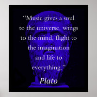 Music Gives A Soul to The Universe - Plato