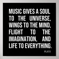 Music Gives A Soul to the Universe