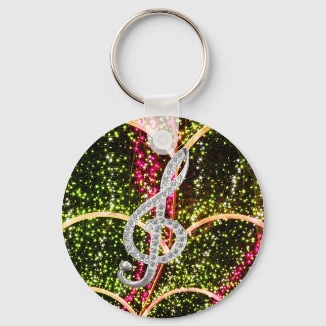 Music Glef Keychains (Front)