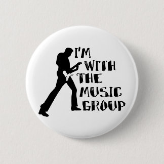Music Group 6 Cm Round Badge