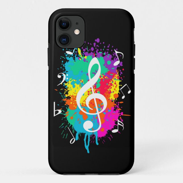 Music grunge Case-Mate iPhone case (Back)
