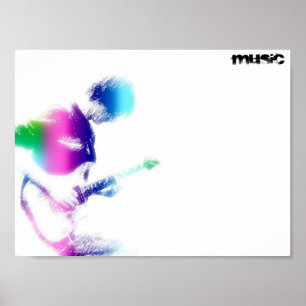 Music Guitar Poster