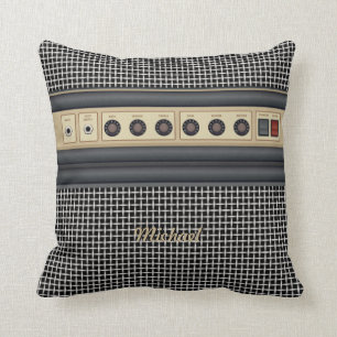 Music Guitar Sound Amplifier Pillow