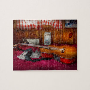 Music - Guitar - That old country feel Jigsaw Puzzle