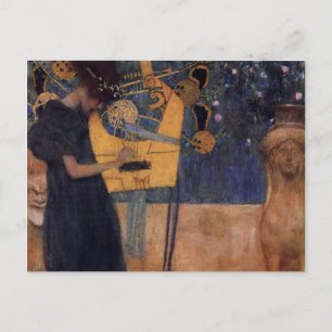 Music - Gustav Klimt Postcard