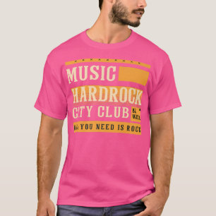 Music Hardrock City Club Be Well Musical Music T-Shirt