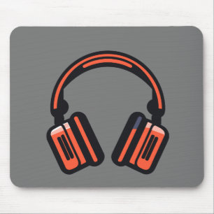 Music Headphone City Rhyme Wonderful Vibes Vector  Mouse Mat