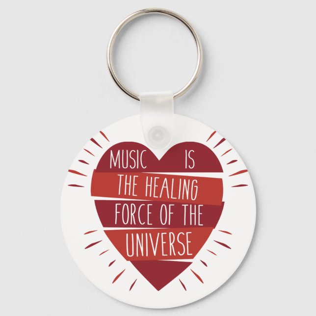 Music Healing Key Ring (Front)
