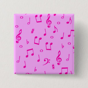 Music Heals_ 15 Cm Square Badge