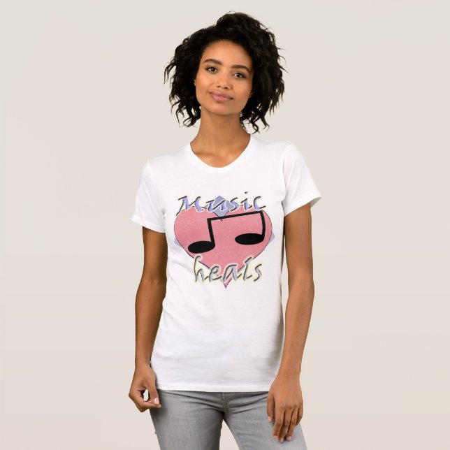 Music Heals T-Shirt (Front Full)