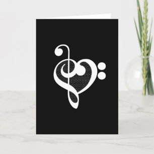 Music Heart - I Love Music Card