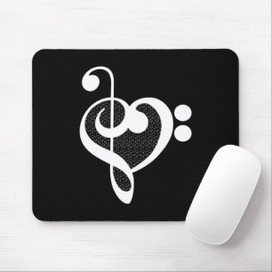 Music Heart - I Love Music Mouse Mat