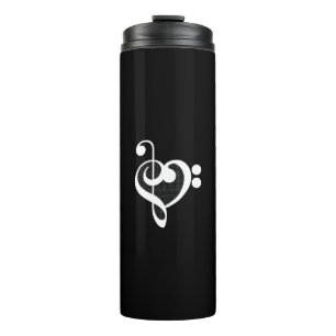 Music Heart - I Love Music Thermal Tumbler