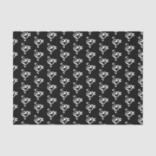 Music Heart - I Love Music Tissue Paper