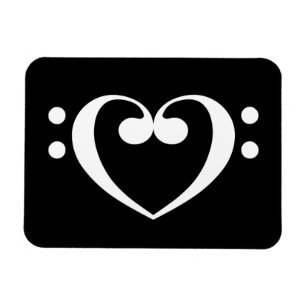 Music Heart Magnet