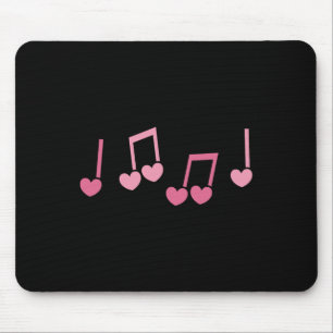 Music Heart Music Note Funny Musician Kids Girls M Mouse Mat