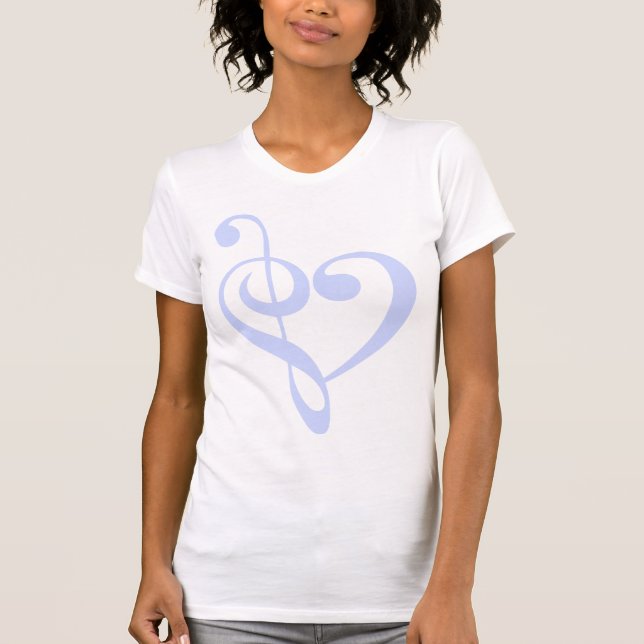 Music Heart T-Shirt (Front)