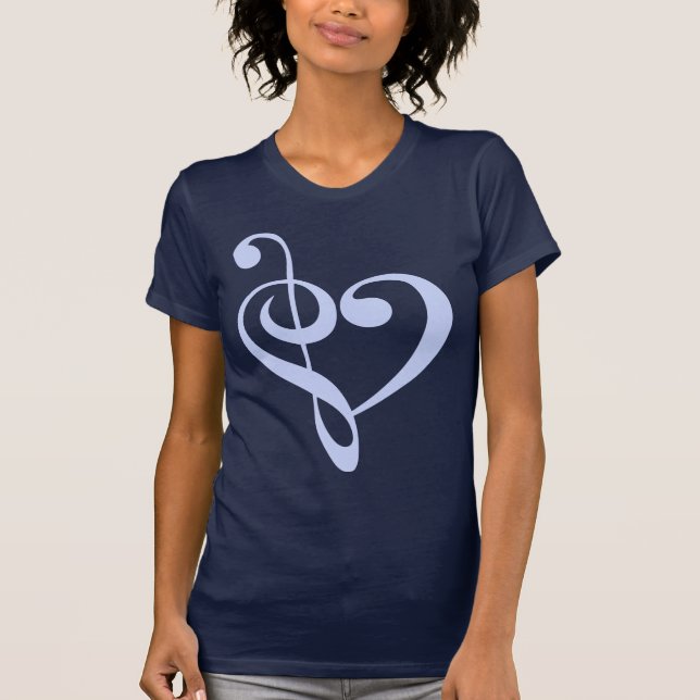 Music Heart T-Shirt (Front)