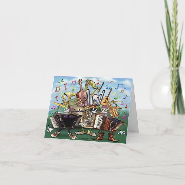 Music Holiday Card (Front)