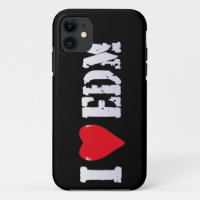 Music - I Heart EDM - iPhone Case