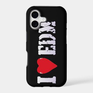 Music - I Heart EDM - iPhone Case