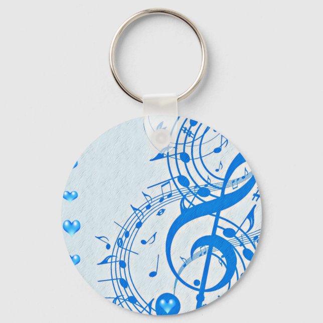 Music I Love_ Key Ring (Front)