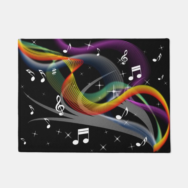 Music Illustration door mat (Front)