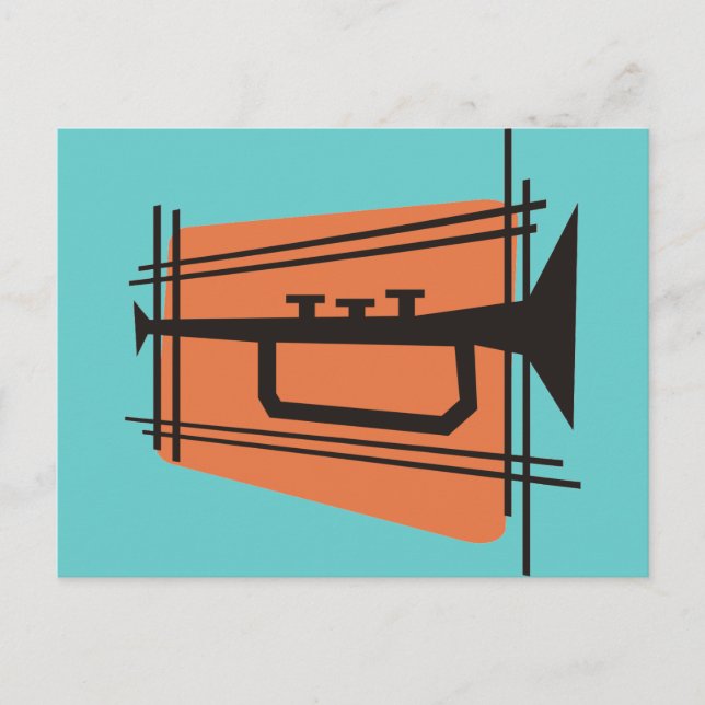 Music in Brass Postcard (Front)