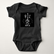 Music In Me Baby Body Suit