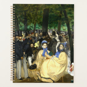 Music in the Tullerias Edouard Manet Planner